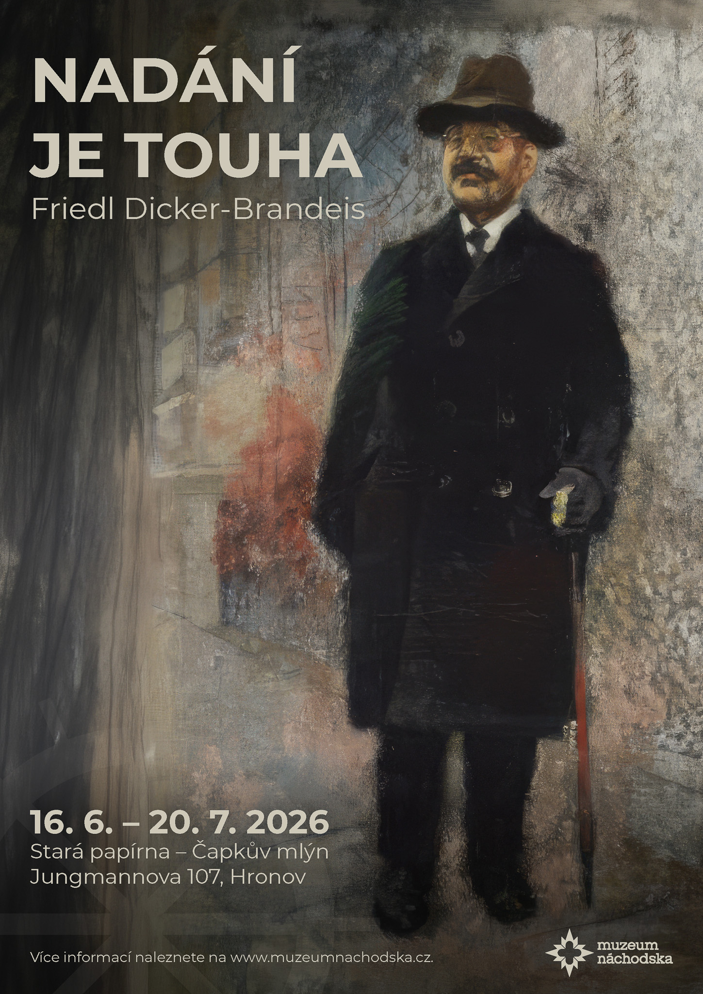 Friedl Dicker Brandeis: Nádání je touha - plakát